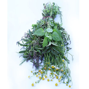 Manojo de aromáticas para cocinar